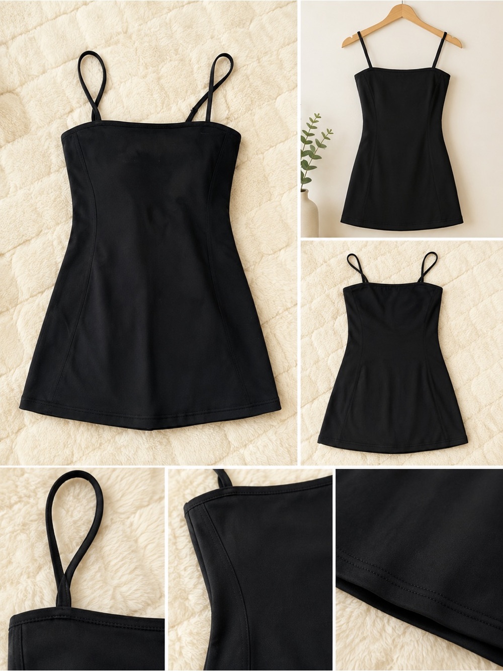 Black BUTTER Active Dress from Aritizia